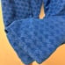 ERL Pants Corduroy Poker's All-Over Print Blue
