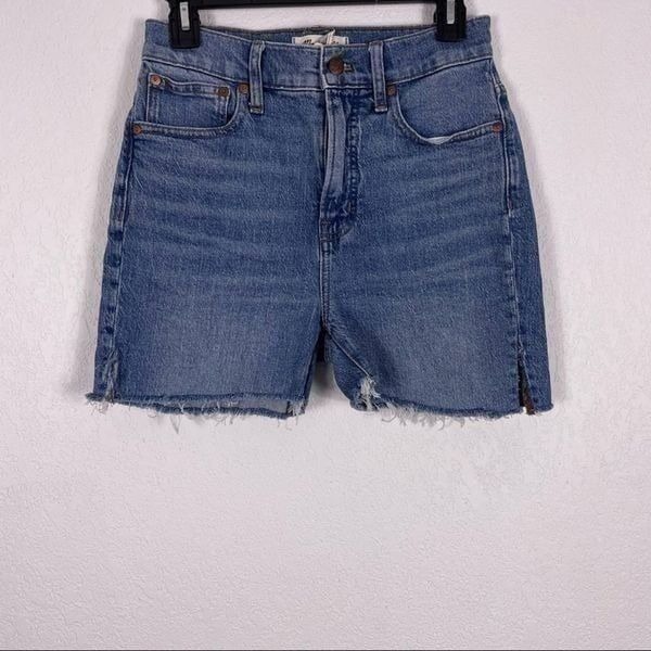 Madewell The Perfect Vintage High Waisted Jean Shorts