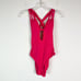 Becca NWOT Code Code Skylar Plunge One Piece Swimsuit Pink Size S