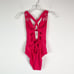 Becca NWOT Code Code Skylar Plunge One Piece Swimsuit Pink Size S