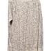 Threads 4 Thought Womens Lisbeth Tulip Hem Knit Pullover White/Gray Size L NWT