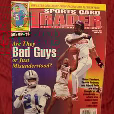December 1996 #80 sports card trader mag