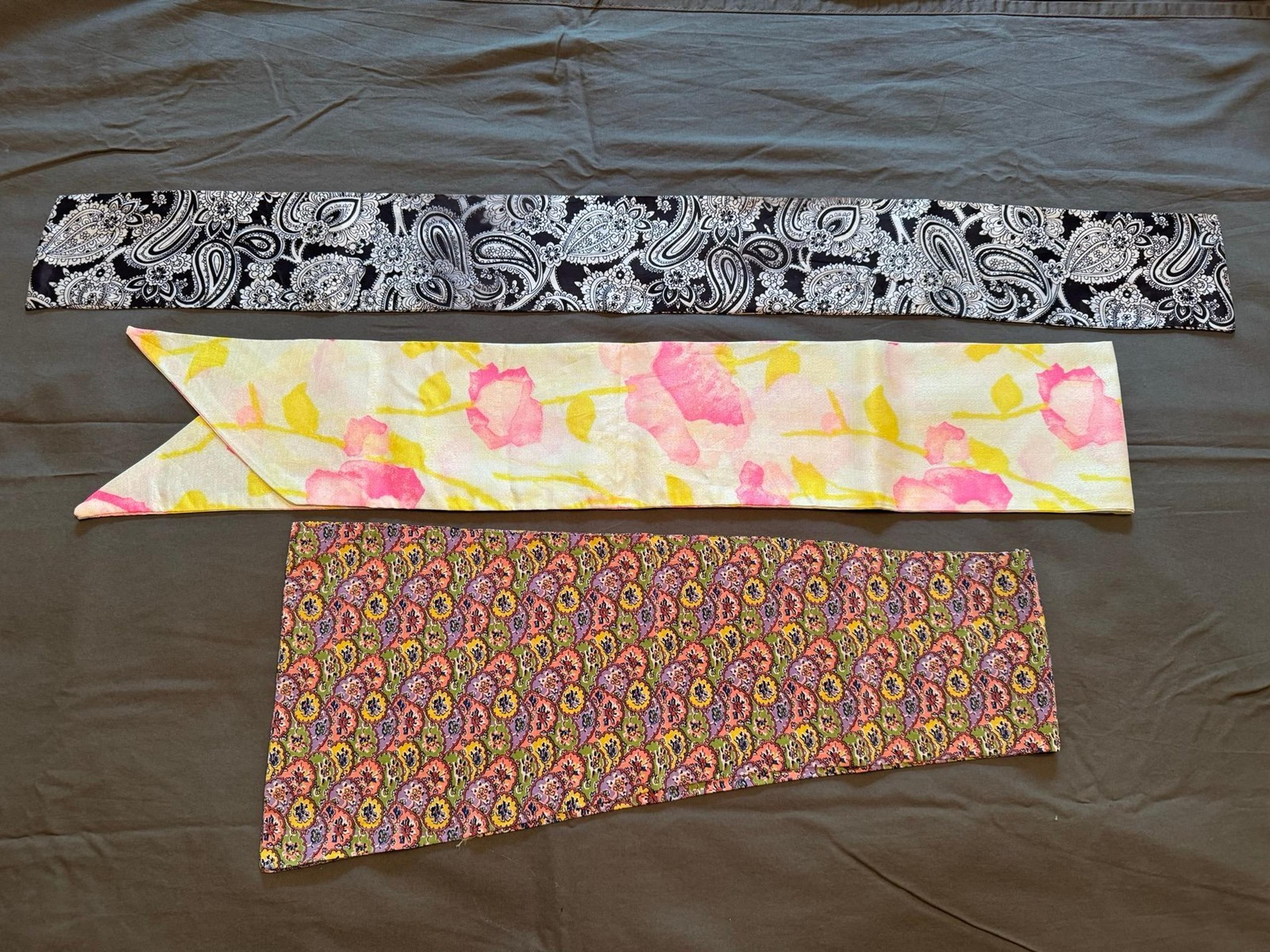 Vintage Lot Headband/Belt/Scarf