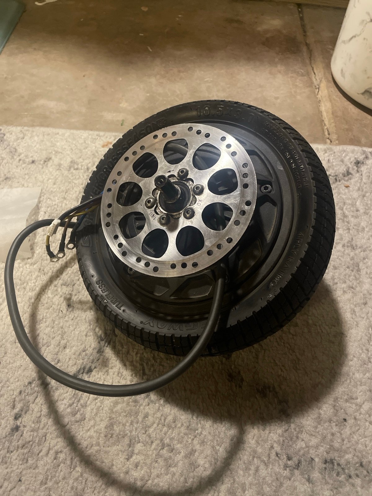 Original Ninebot P100S Electric Scooter Parts Wheel Hub Motor
