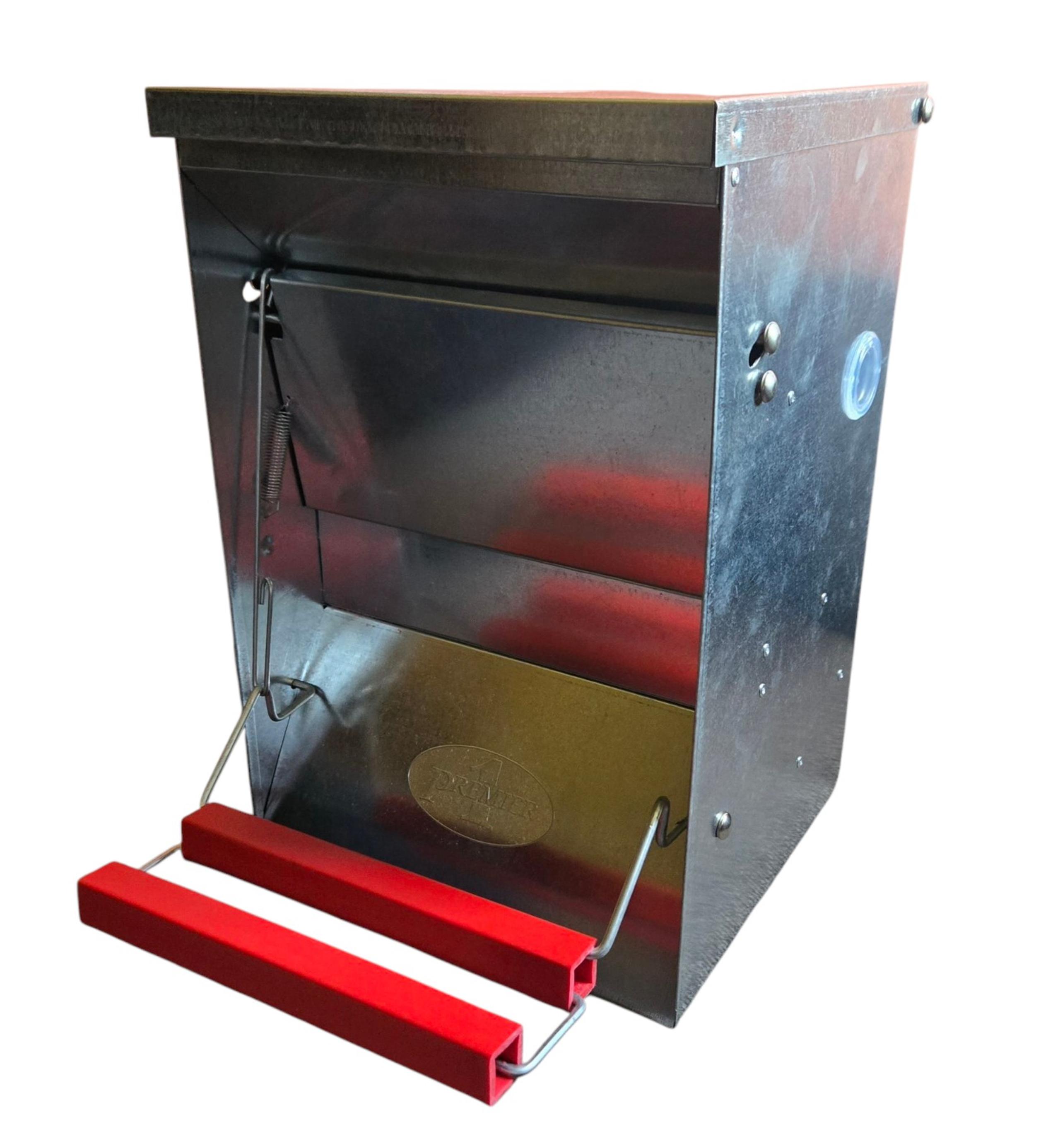 Galvanized SmartStep Chicken Feeder 13lbs Brand New Farm-Tec TSC Pre-Assembled