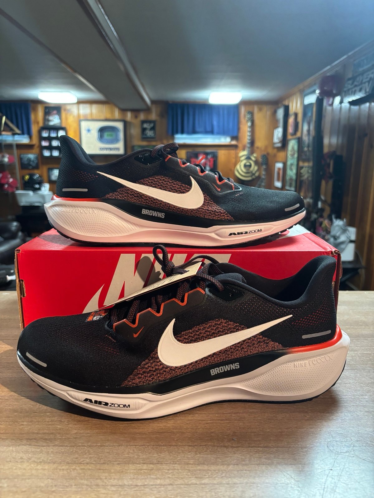 Nike Air Zoom Pegasus 41 Cleveland Browns FZ5075-001 Men's Size 10