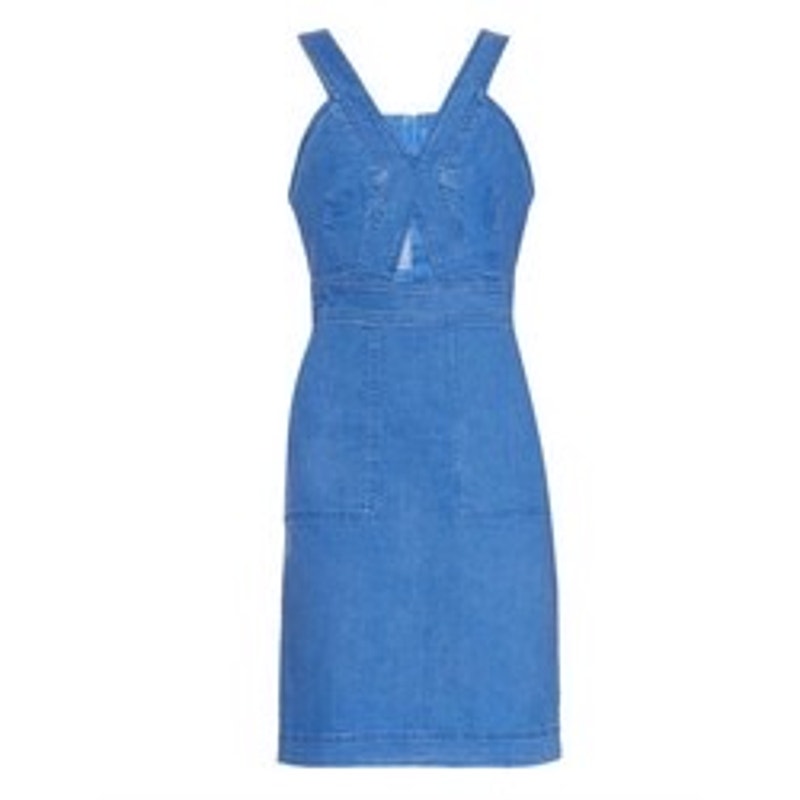 【Stella McCartney】ビスチェデニムミニドレス Stella Dress in Denim Chambray – Emily McCarthy