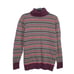 LL Bean Womens Multicolor Turtleneck Pullover Sweater Size L