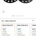 Vlaoschi Flat Wheel Spacers New 4 pieces