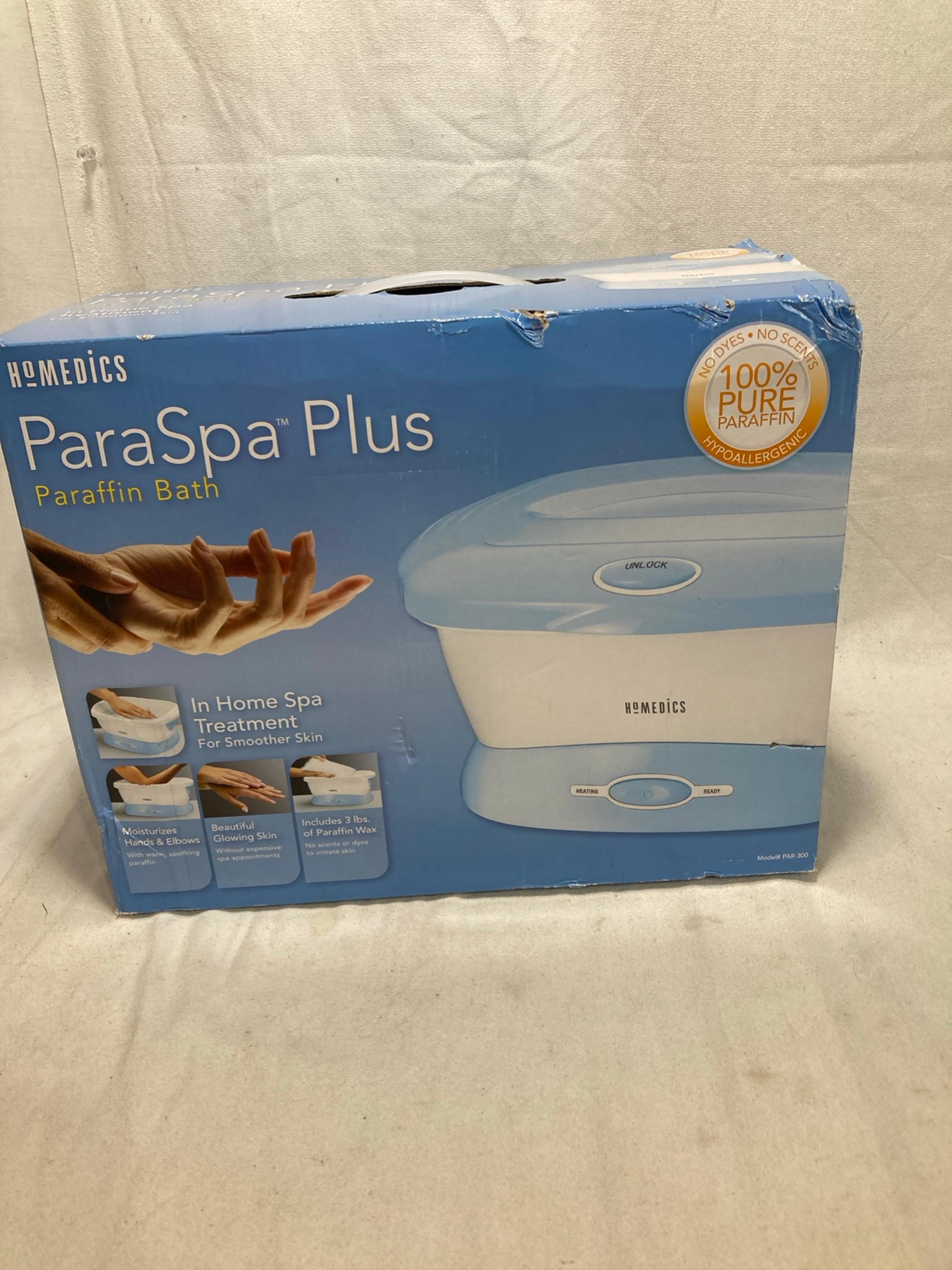 HoMEDiCS Para Spa Plus, Paraffin Bath