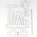 Los Angeles LA Dodgers LED Light Neon Sign Wall Decor Man Cave Sports Baseball