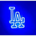 Los Angeles LA Dodgers LED Light Neon Sign Wall Decor Man Cave Sports Baseball