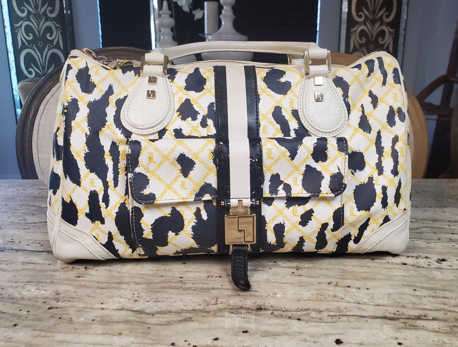 L.A.M.B. Satchel Handbag