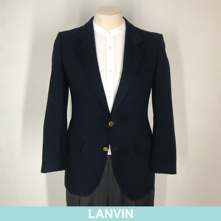 Auth Lanvin blue blazer
