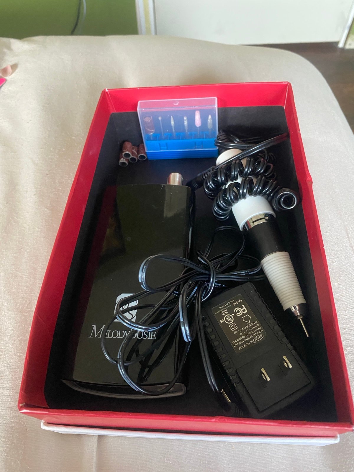 MelodySusie Artimes 30000 rpm Rechargeable Portable Nail Drill