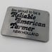 Proud American Farmer Belt Buckle New Holland Vintage Tractor 1982 Farming Colle