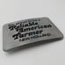 Proud American Farmer Belt Buckle New Holland Vintage Tractor 1982 Farming Colle