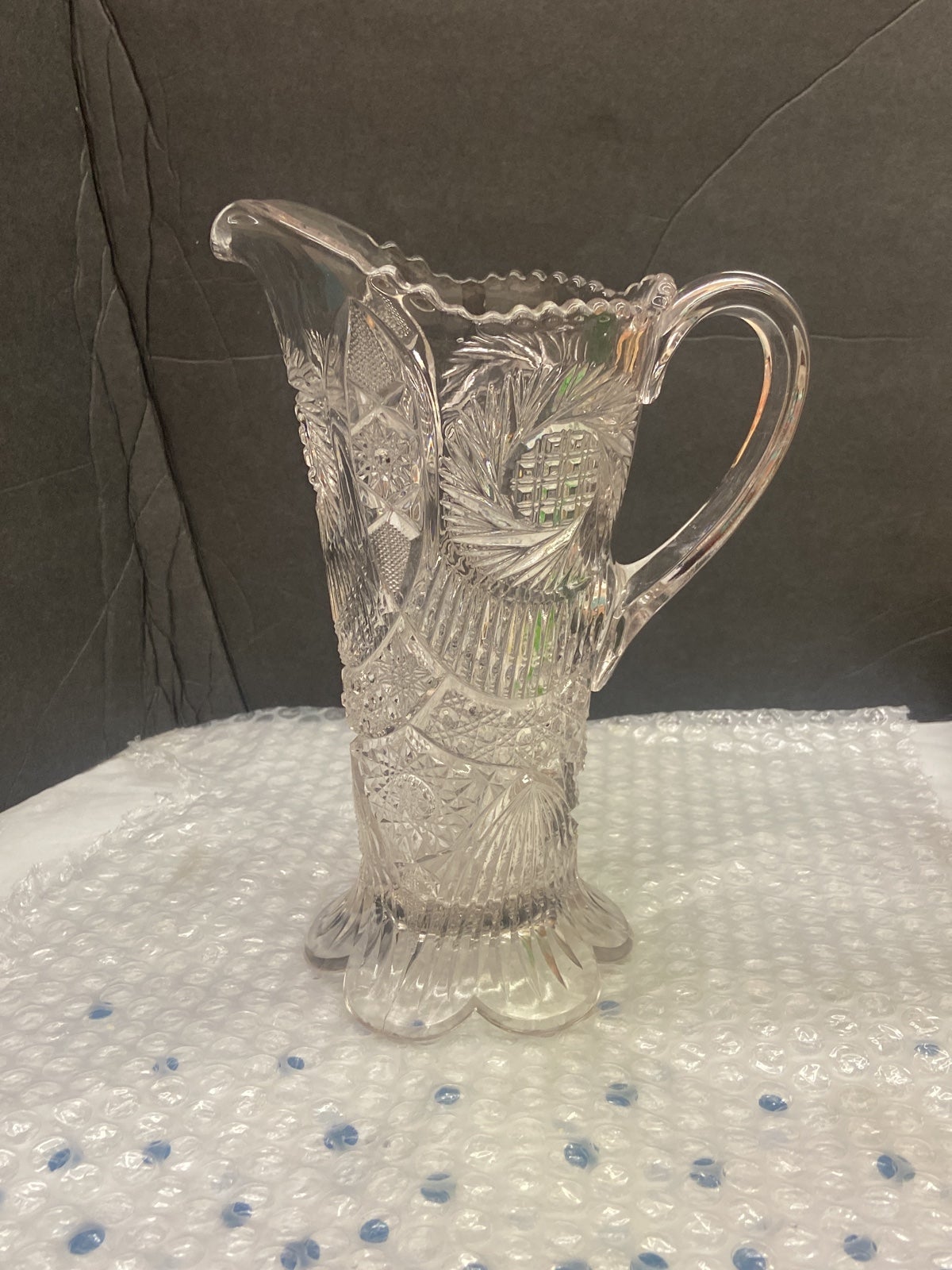 Glass pitcher