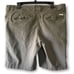Columbia Cargo Flat Front Dark Green/Tan Shorts, Size 36