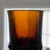 Vintage Set of 8 Gothic Tiffin Franciscan Madeira Smoke Brown Footed Glasses