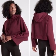 Athleta Steady State Crop Sweatshirt