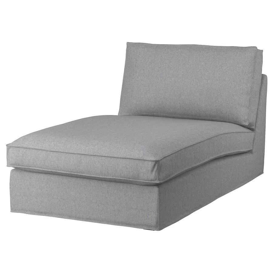 IKEA KIVIK Chaise Cover Slipcover Orrsta Light Gray 402.786.56 Cover ONLY!