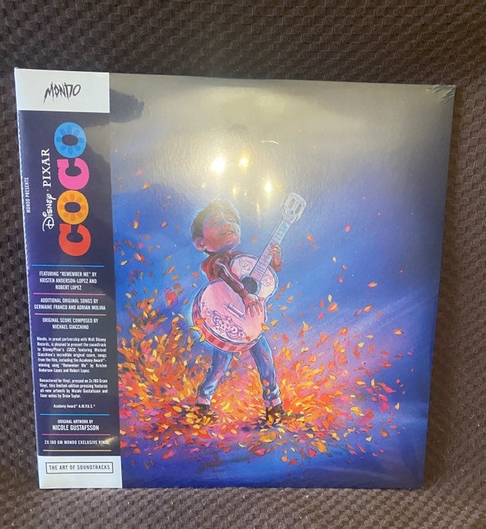 COCO Disney Soundtrack Splatter Vinyl 2x LP Mondo SHIPS TODAY