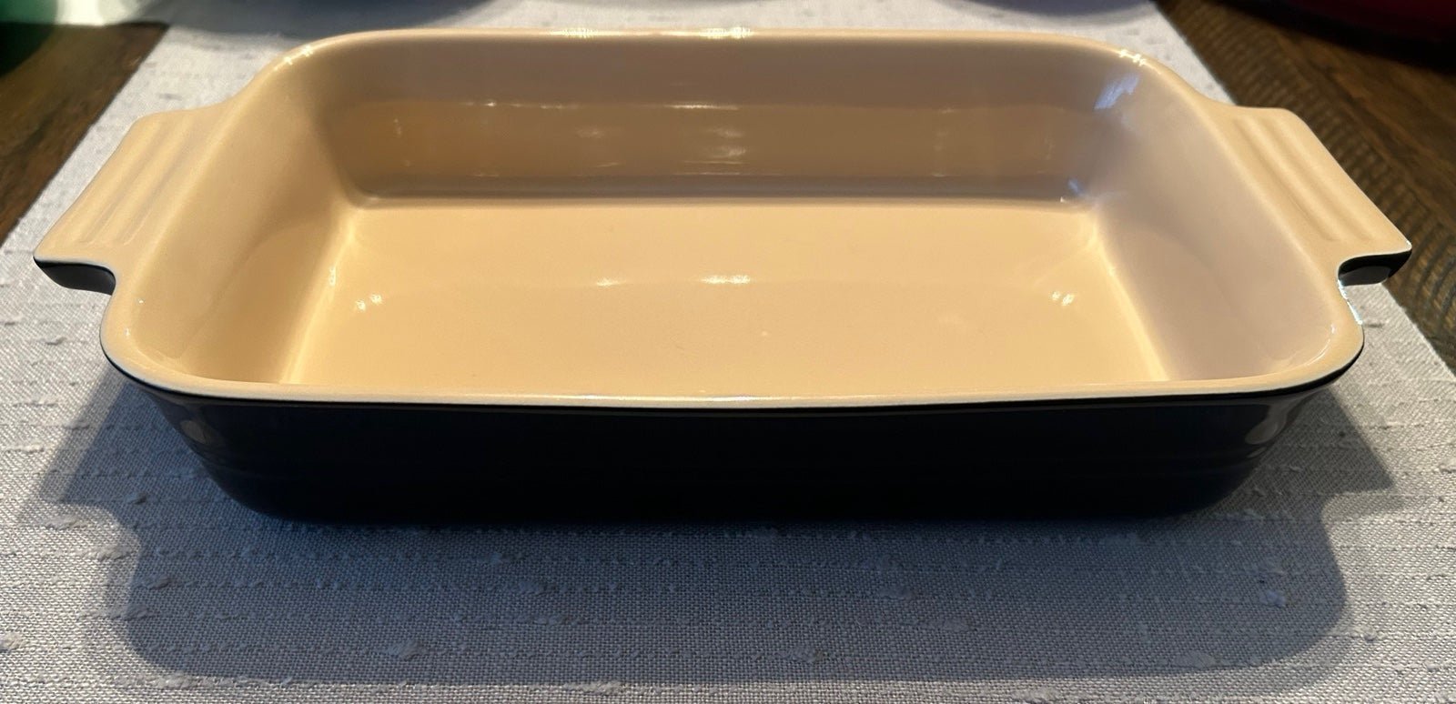 Le Creuset 25CM Rectangular Dish Onyx