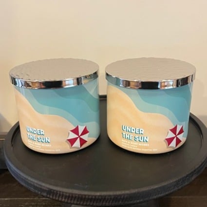 Bath & Body Works Under The Sun 3-Wick Candles - Lot of 2 (New)