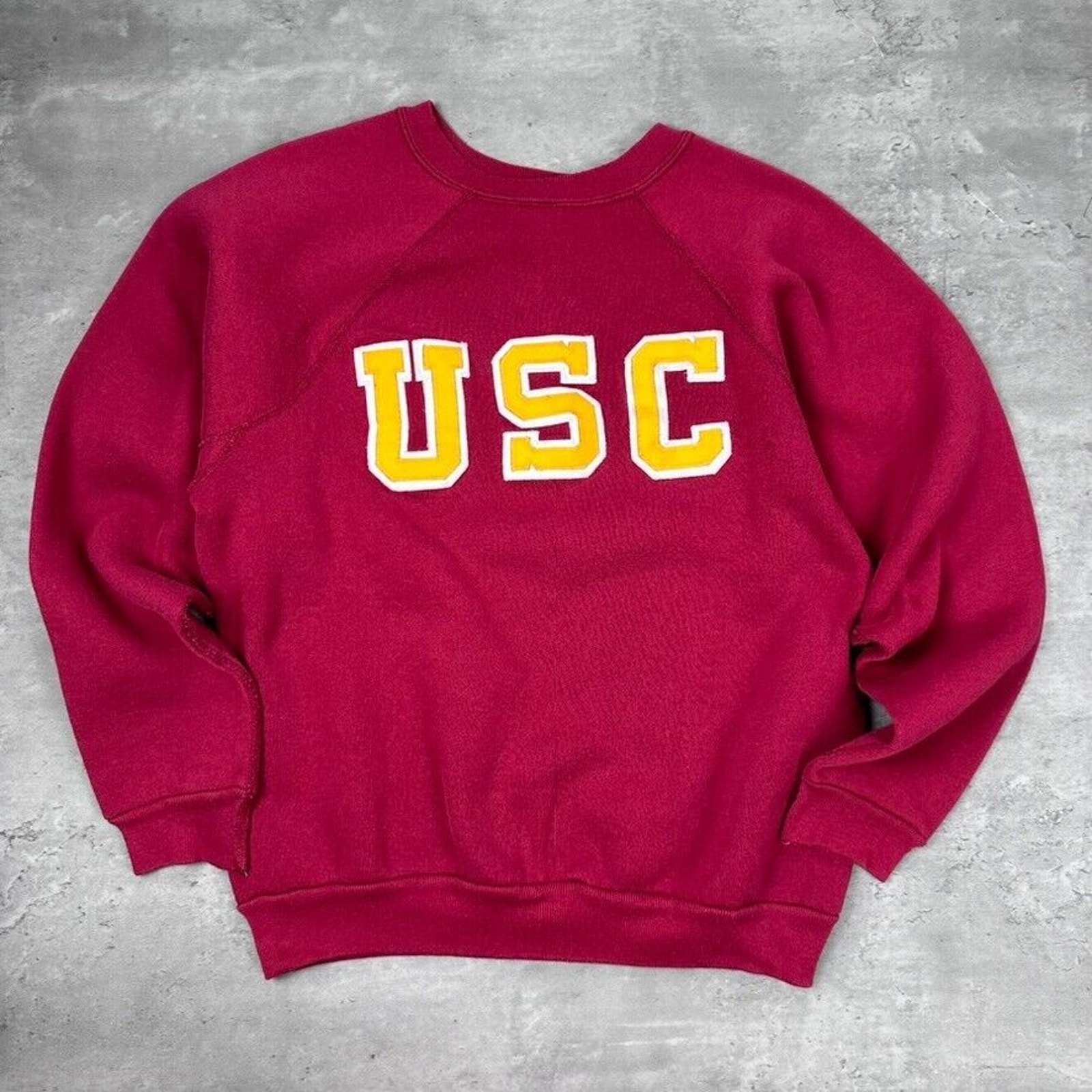 Vintage USC University of Southern California Trojans 80s Sweatshirt