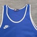Rare NIKE Nike Tank Top 80s Navy Tag Embroidery Old Vintage