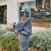 Heart Logo Hooded Sweatpants