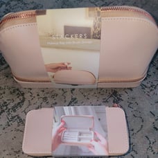 Jewelry and make up organizer travel bag