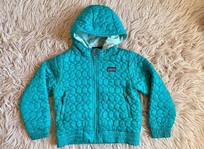 Patagonia Teel quilted girls XS 5-6 !