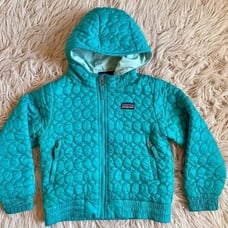 Patagonia Teel quilted girls XS 5-6 !