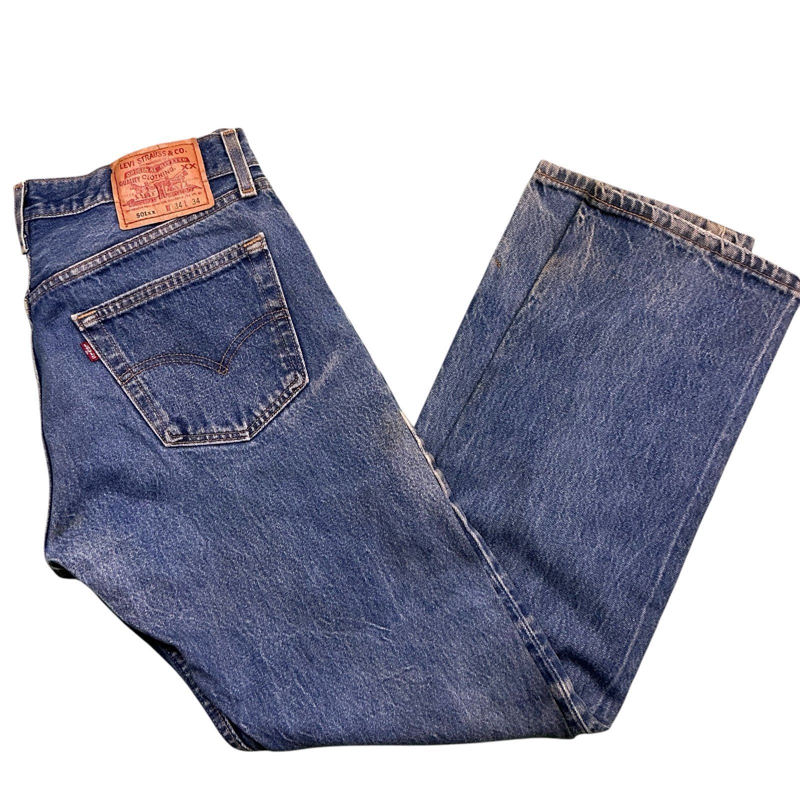 ③ Levi’s 501XX W32L32 Levi Strauss 38 x 32 Levi's 501 xx 501xx Button fly denim