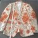 Men’s Floral Suit Jacket Blazer Prom Party Wedding Slim Fit Size 36 NWT