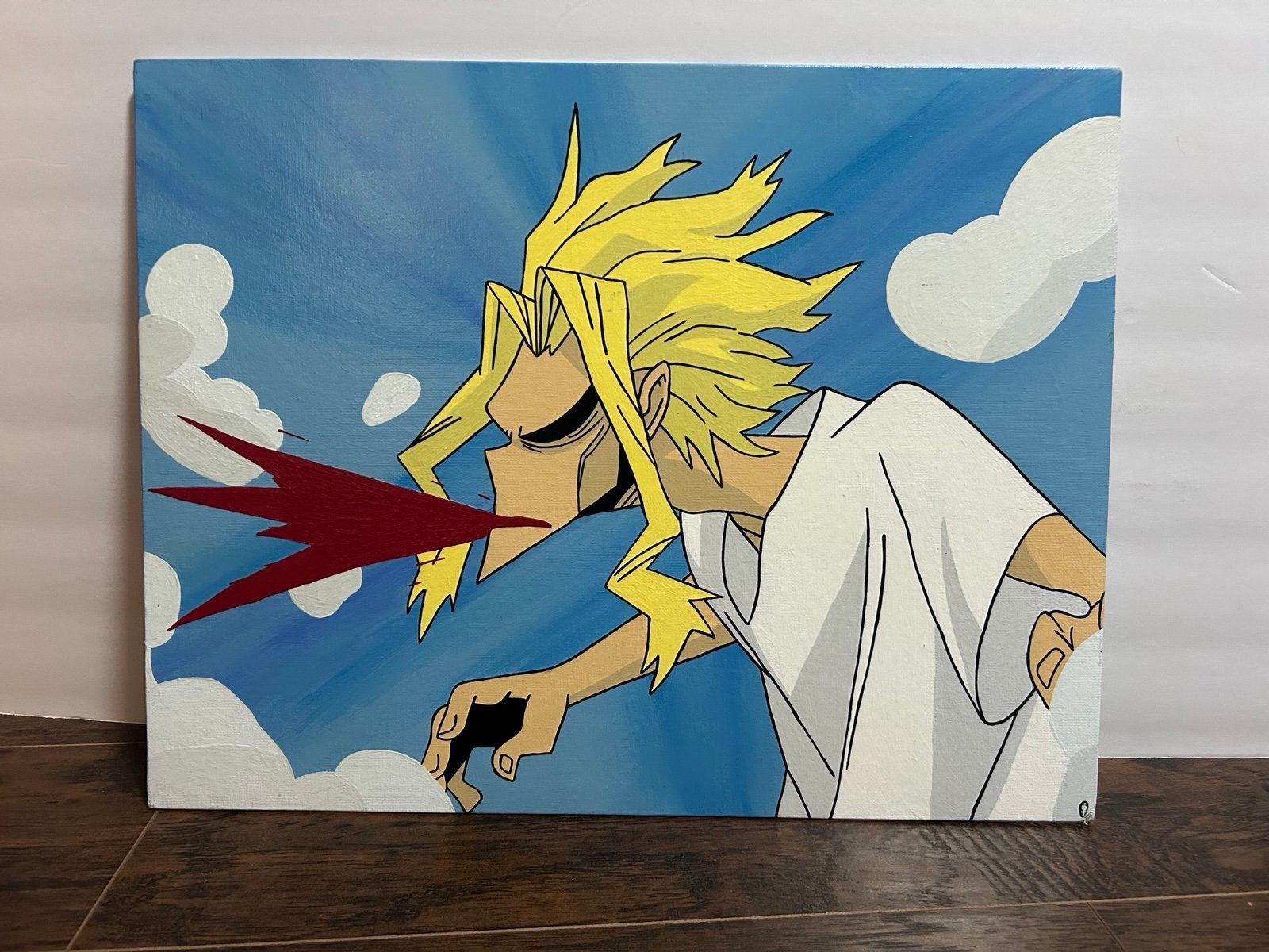 All Might Painting My Hero Academia