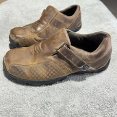 Teva Slip On Viabram Leather Shoes Slide-On Clog Size 9
