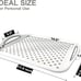 Serving Tray with Handles, Silicone Gripping Nubs Large Non Slip 2 Pcs