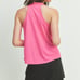 Sleeveless Drape Neck Halter Top