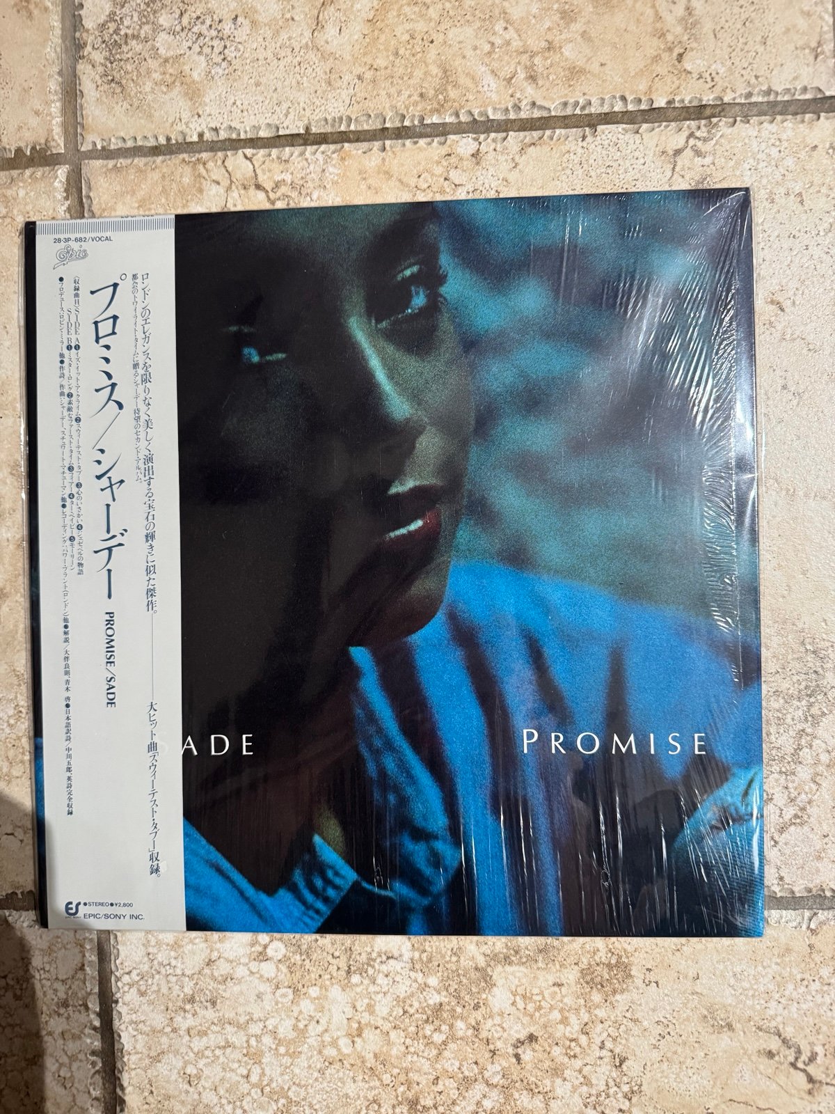 SADE PROMISE 283P682 Japan OBI GATEFOLD VINYL LP same day ship played once