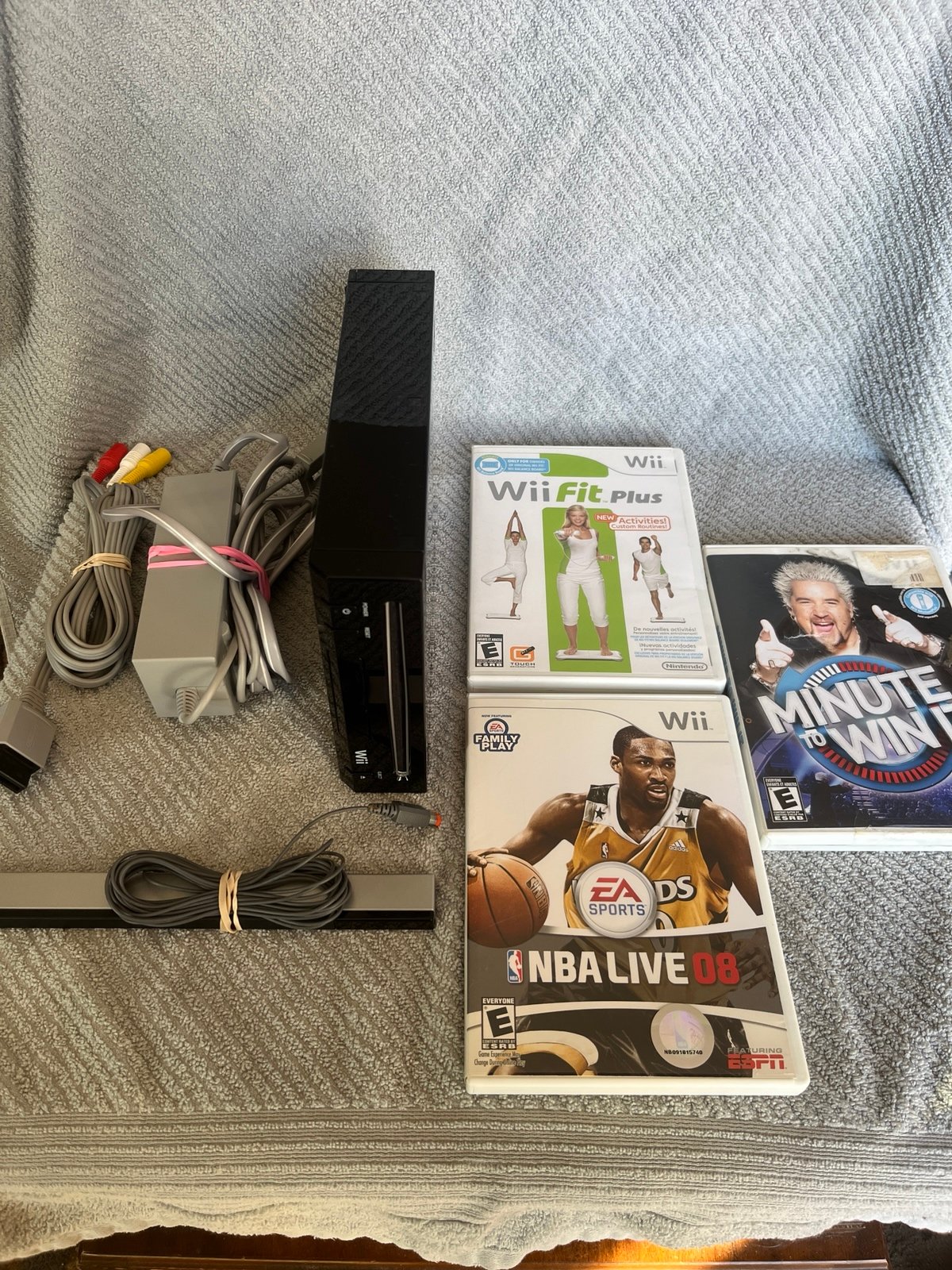 Wii Console RVL-101 black (tested)