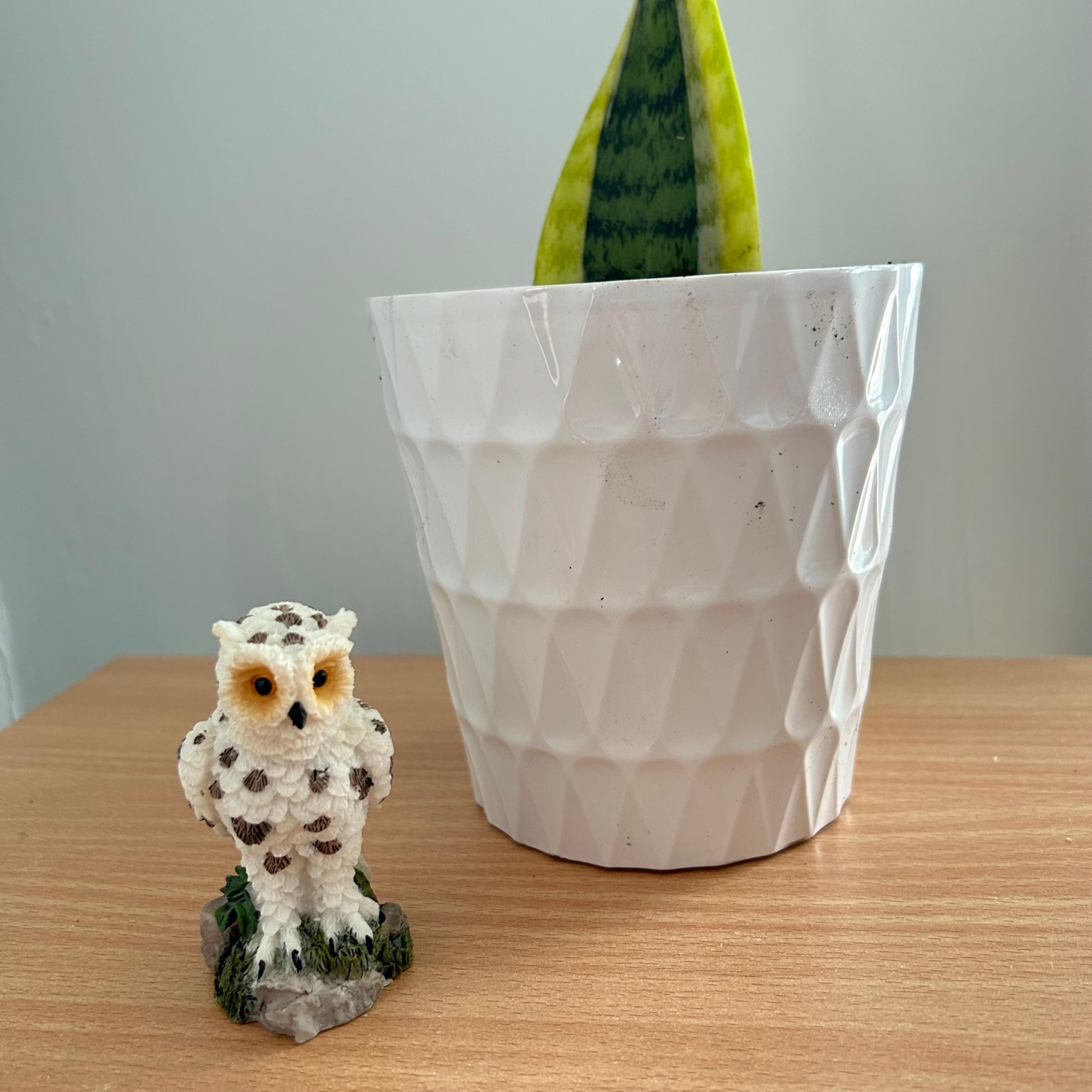 Vintage 70’s Owl Figurine Statue