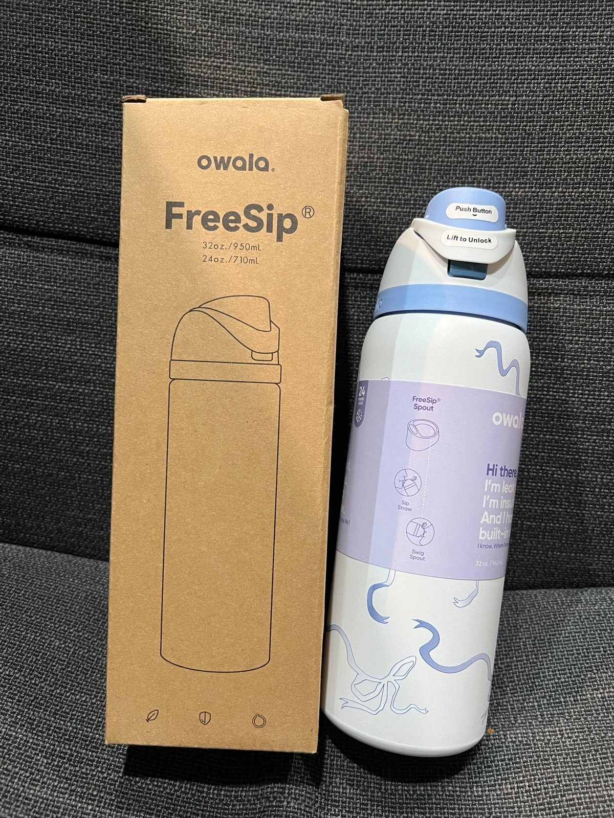 Tied and true owala 32oz bottle brand new