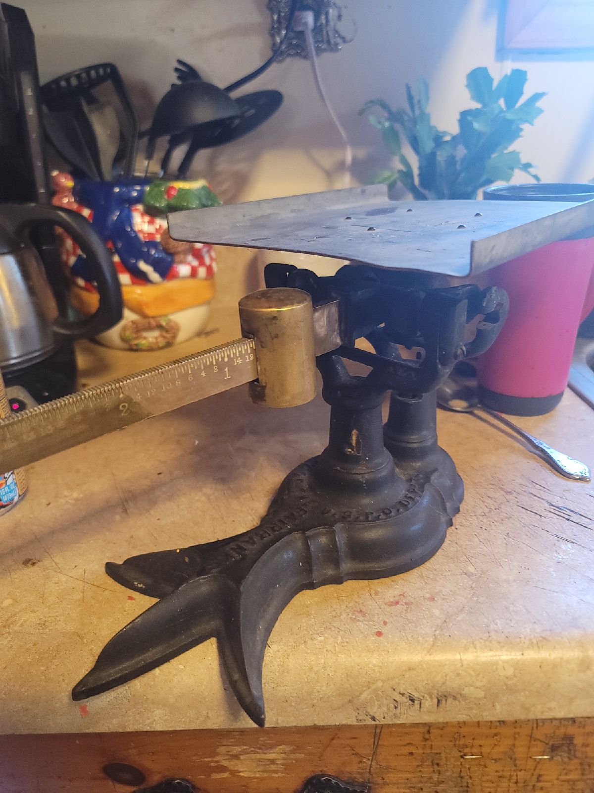Antique us post office scale