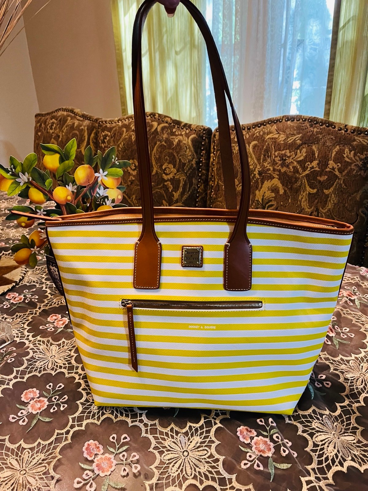 Dooney & Bourke Sullivan Coated Cotten Tote
