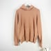 Les Tien Relaxed Cotton Pullover Hoodie Mauve Size Medium M