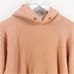 Les Tien Relaxed Cotton Pullover Hoodie Mauve Size Medium M