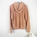 Les Tien Relaxed Cotton Pullover Hoodie Mauve Size Medium M